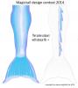 Design Contest 2014 :: Purple Blue Ocean Tail