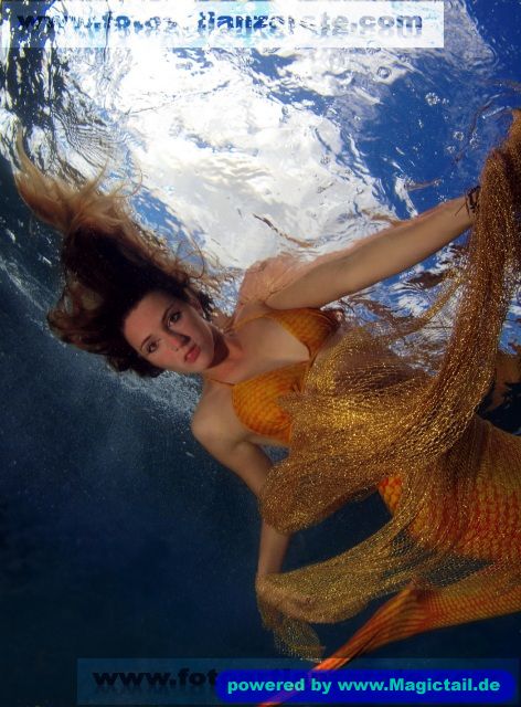 Lanzarote Mermaids Unterwasser Fotoshooting:Gefangen-deepdiver007