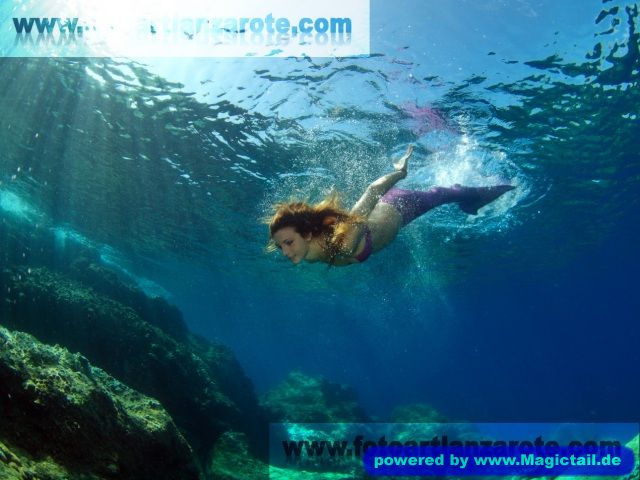 Lanzarote Mermaids Unterwasser Fotoshooting:Lanzarote Mermaid Lisa-deepdiver007