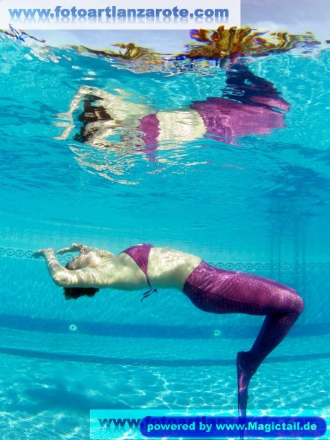 Lanzarote Mermaids Unterwasser Fotoshooting:OT-deepdiver007