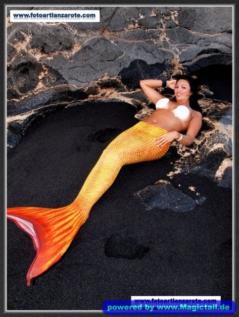 Lanzarote Mermaids Unterwasser Fotoshooting:Getrandet2-deepdiver007