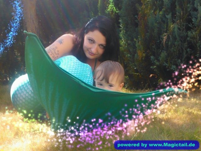Eileen, Mermaid Motherhood:Mermaid mother and baby-Eileen S.