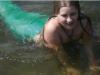 Me with my tail. :: me in the water