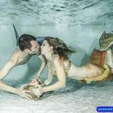 Meerjungfrau Natalie mit Meermann Andres