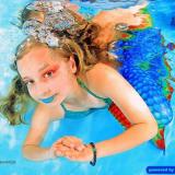 Fotoshooting Unterwasser - Meerjungfrauen Portrait by H2OFoto.de