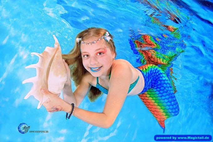 Mermaid H2O Unterwasser Fotoshooting:Fotos vom Mermaidschwimmen by H2OFoto..de-taucher