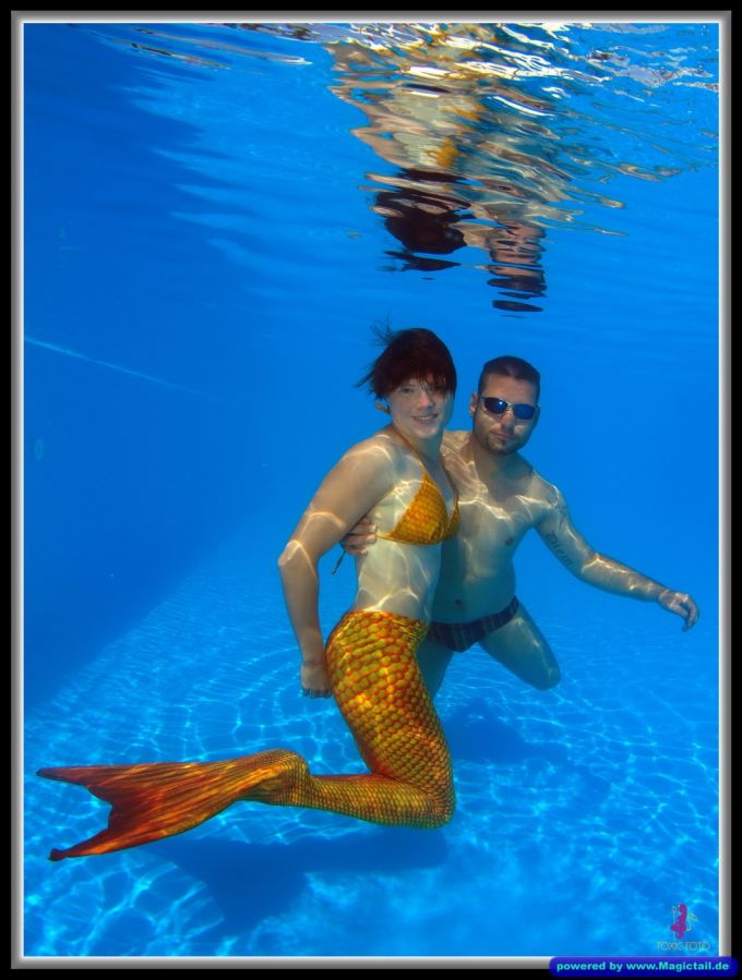 Lanzarote Mermaids Unterwasser Fotoshooting:Cool-deepdiver007