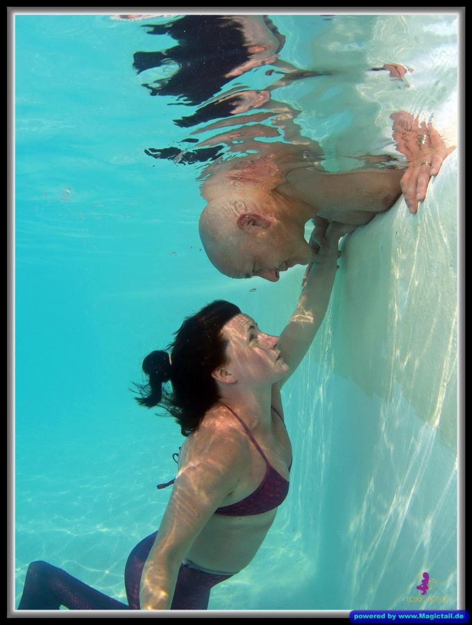 Lanzarote Mermaids Unterwasser Fotoshooting:Lovers-deepdiver007