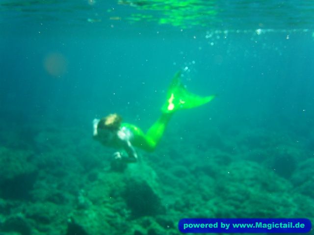 Mermaid im Wasser:Auf Kreta-Mermaid