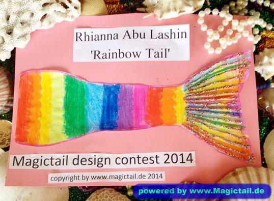 Design Contest 2014:Rainbow Tail by Rhianna-Magictail GmbH