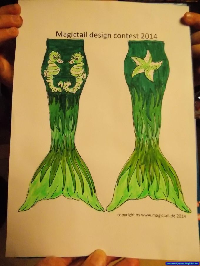 Design Contest 2014:Green Sea-Magictail GmbH