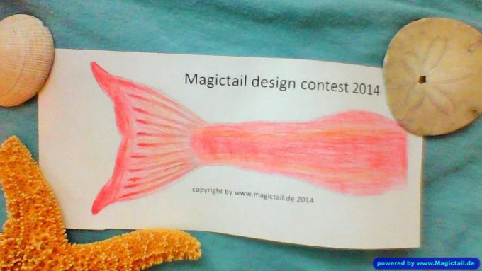 Design Contest 2014:Coral Reef Mermaid Tail-Magictail GmbH