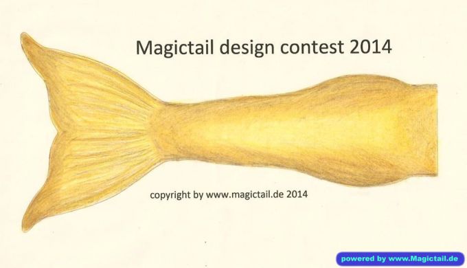 Design Contest 2014:Golden Mermaid-Magictail GmbH
