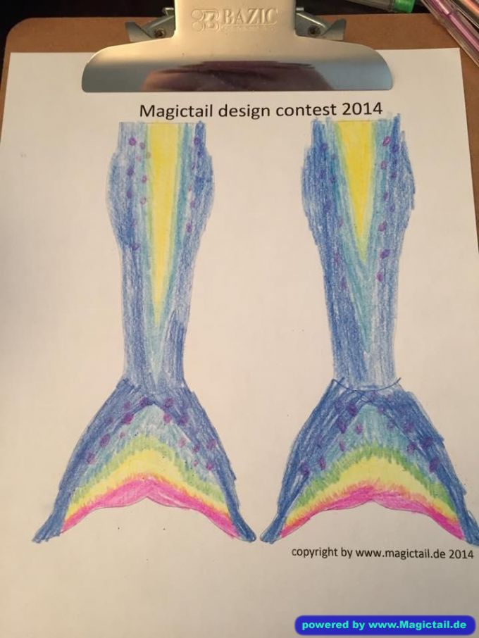 Design Contest 2014:Tropical Mermaid Tail-Magictail GmbH