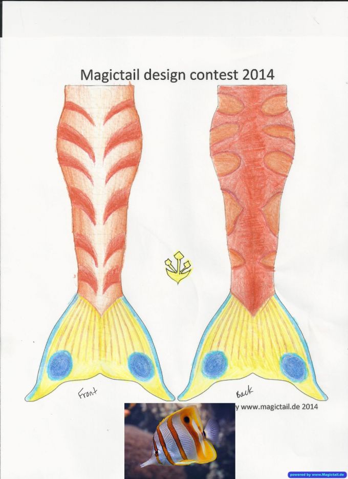 Design Contest 2014:Butterfly Fish tail-Magictail GmbH