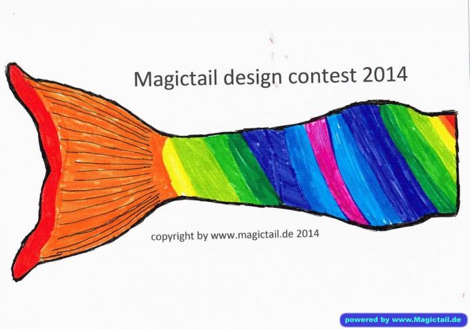 Design Contest 2014:Regenbogenflosse-Magictail GmbH