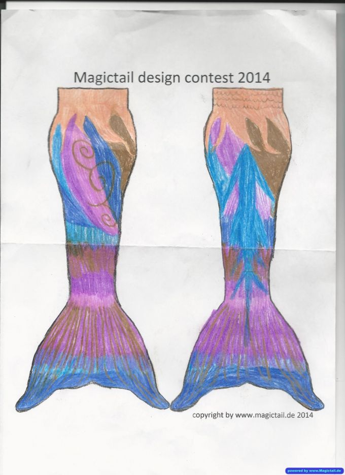Design Contest 2014:Blue Flower by Bin Bin-Magictail GmbH