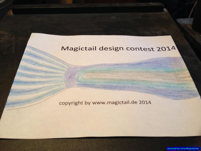 Design Contest 2014:The shifting tides of the deep blue-Magictail GmbH