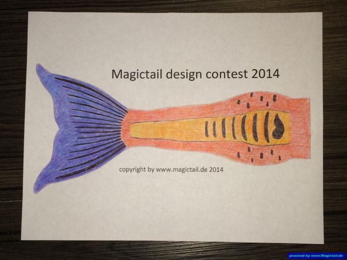 Design Contest 2014:Flame Angel Mermaid-Magictail GmbH