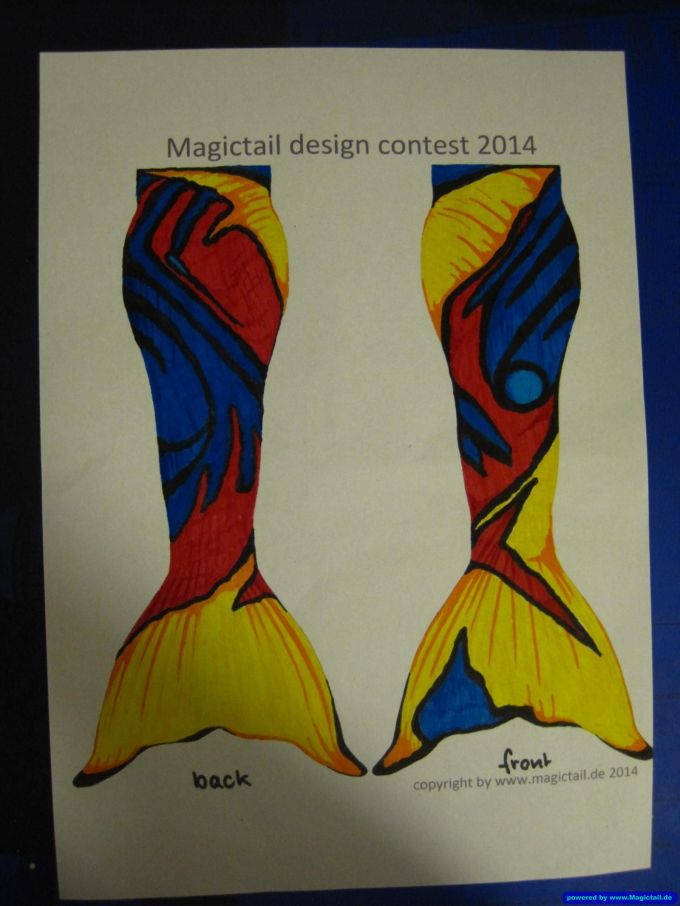 Design Contest 2014:abstract ocean-Magictail GmbH
