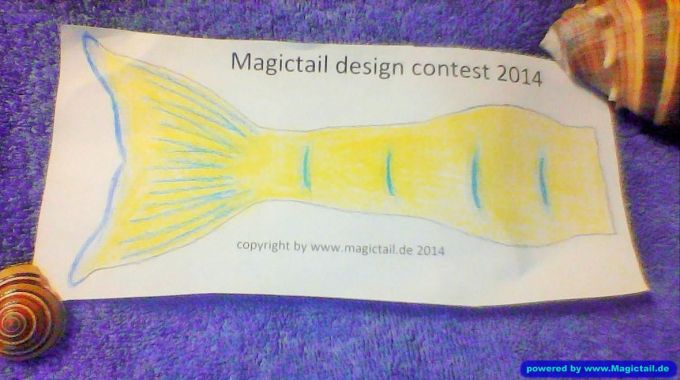 Design Contest 2014:Queen Angel Fish mermaid tail-Magictail GmbH