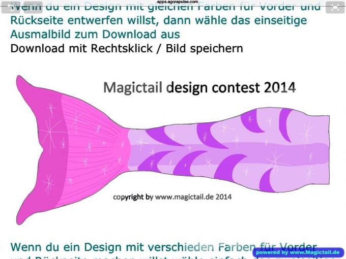 Design Contest 2014:Purple wonder-Magictail GmbH